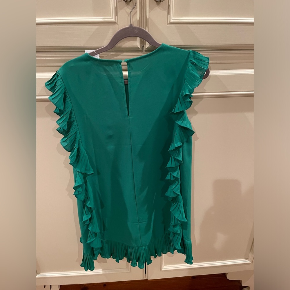 TCEC Emerald Ruffle Mini Dress - Picture 2 of 3